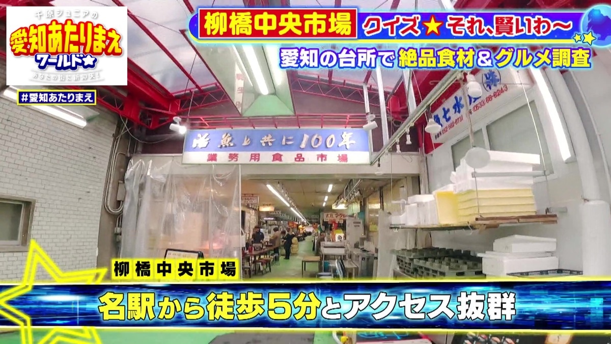名古屋の台所「柳橋中央市場」